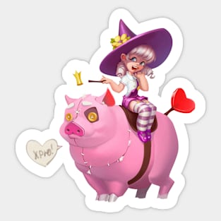 Witch Sticker